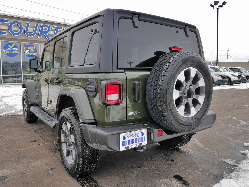 Used 2021 Jeep Wrangler Unlimited Sahara w/ Uconnect 4C Nav & Sound Group image 5