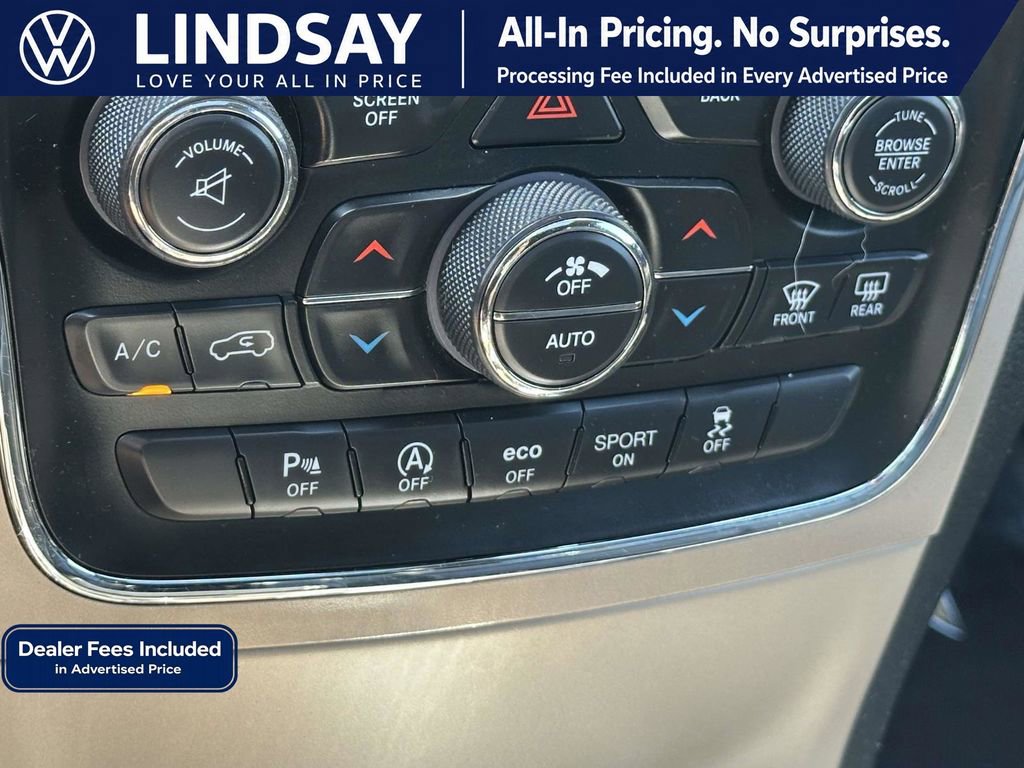 Used 2016 Jeep Grand Cherokee Overland w/ Advanced Technology Group AWD/4WD image 18
