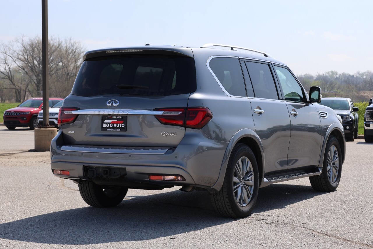 Used 2021 INFINITI QX80 Luxe AWD/4WD image 9