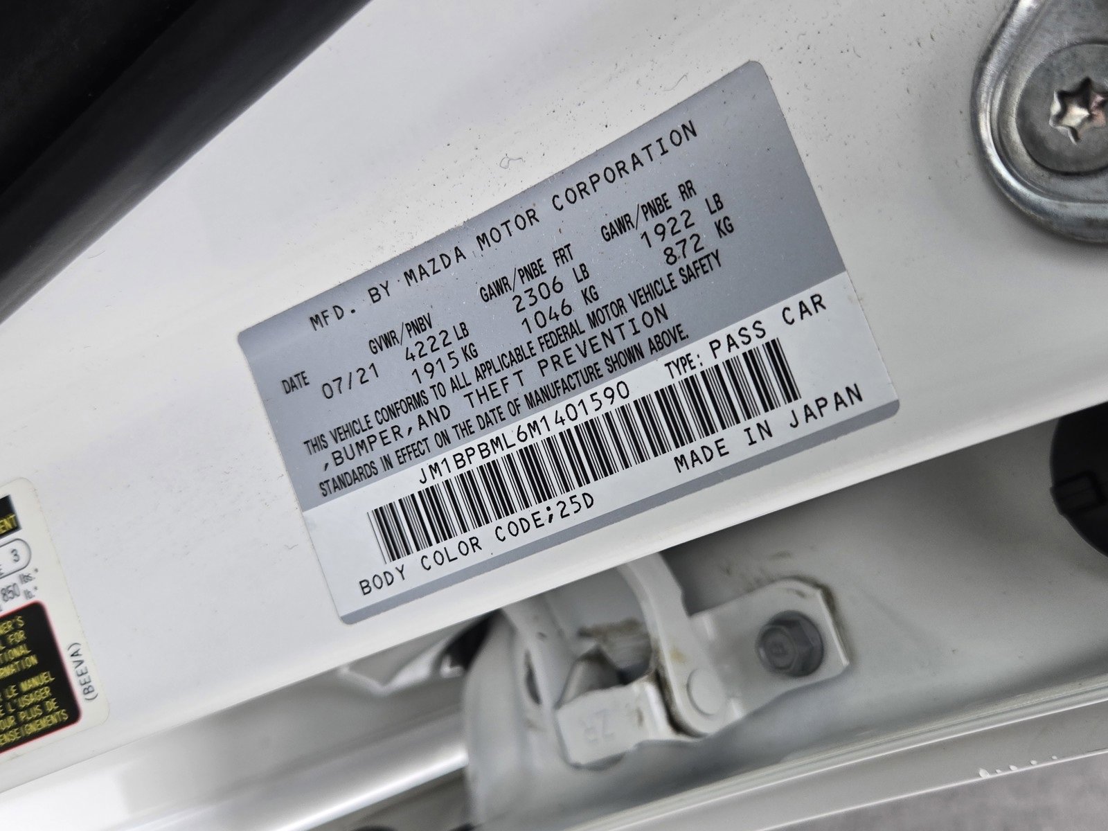 Used 2021 MAZDA MAZDA3 s image 30