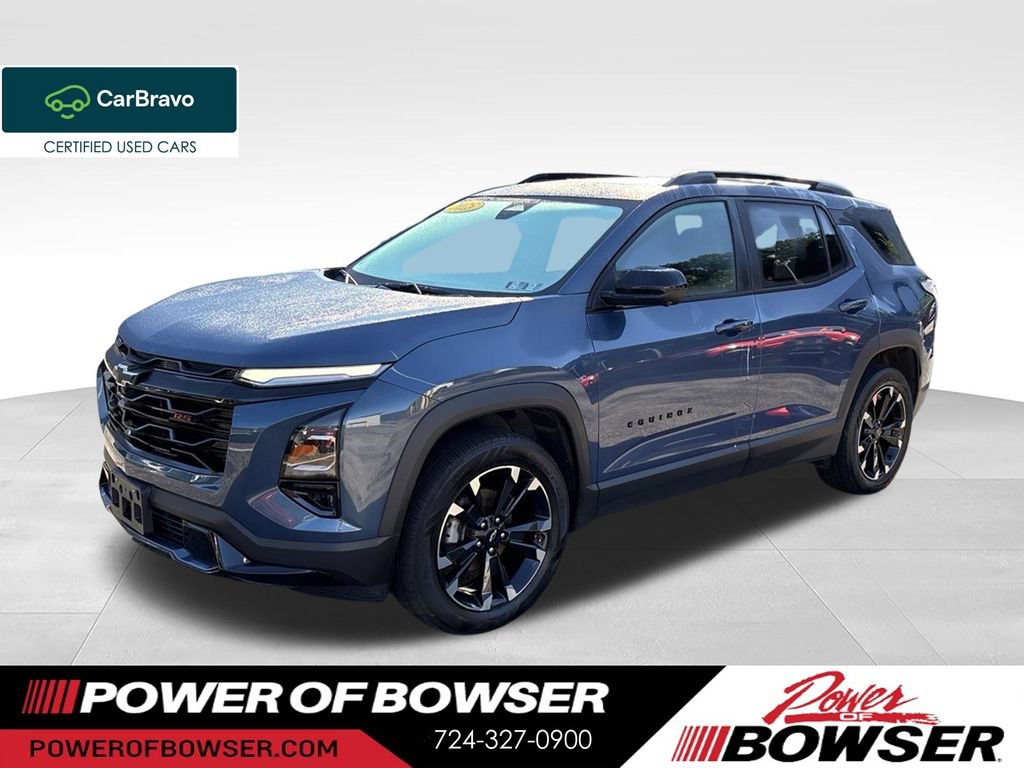Certified 2025 Chevrolet Equinox RS w/ Safety and Technology Package