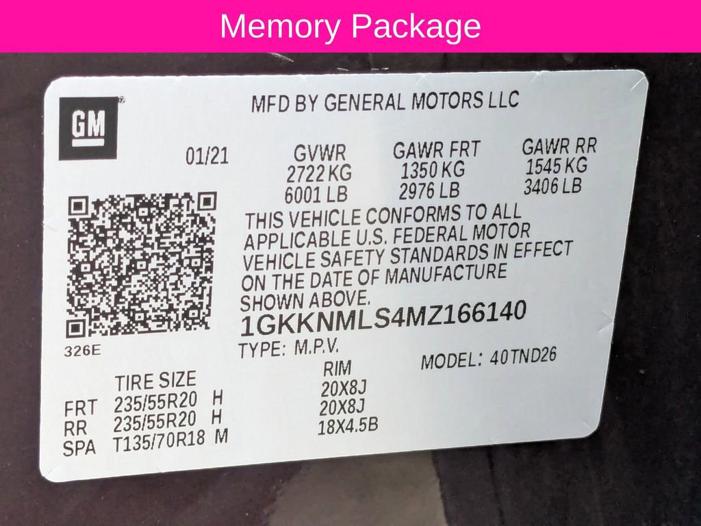 Used 2021 GMC Acadia SLT w/ Preferred Package image 13