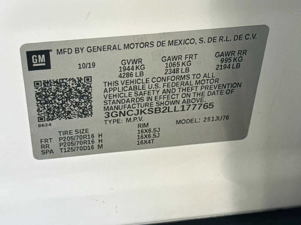 Used 2020 Chevrolet Trax LS FWD image 37
