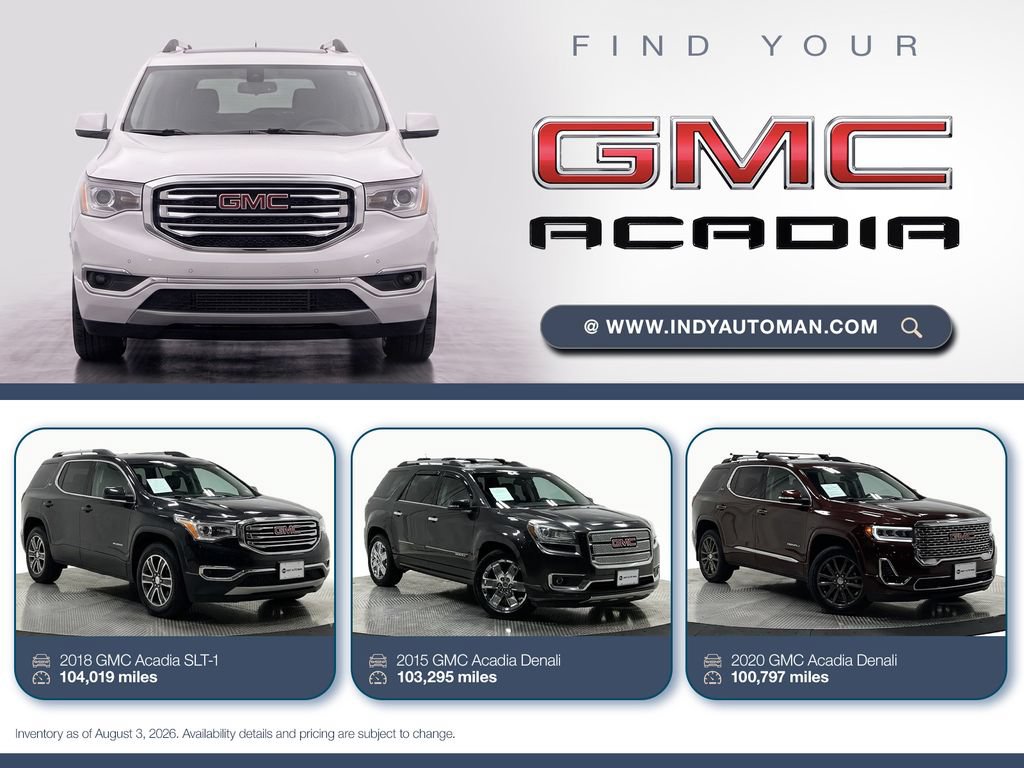 Used 2018 GMC Acadia SLT w/ LPO, Floor Liner Package AWD/4WD image 18