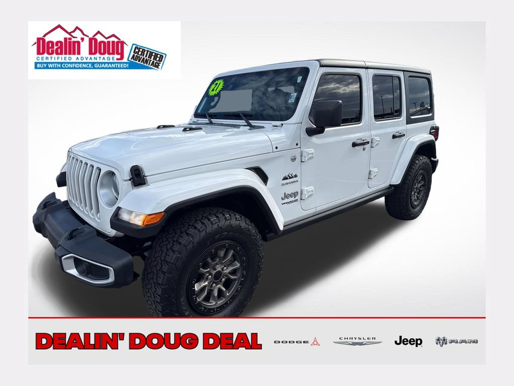 Used 2021 Jeep Wrangler Unlimited Sahara