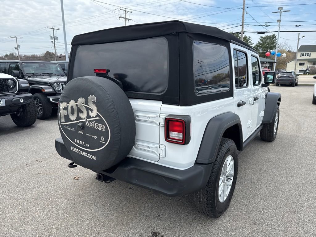 Certified 2023 Jeep Wrangler Sport S AWD/4WD image 5