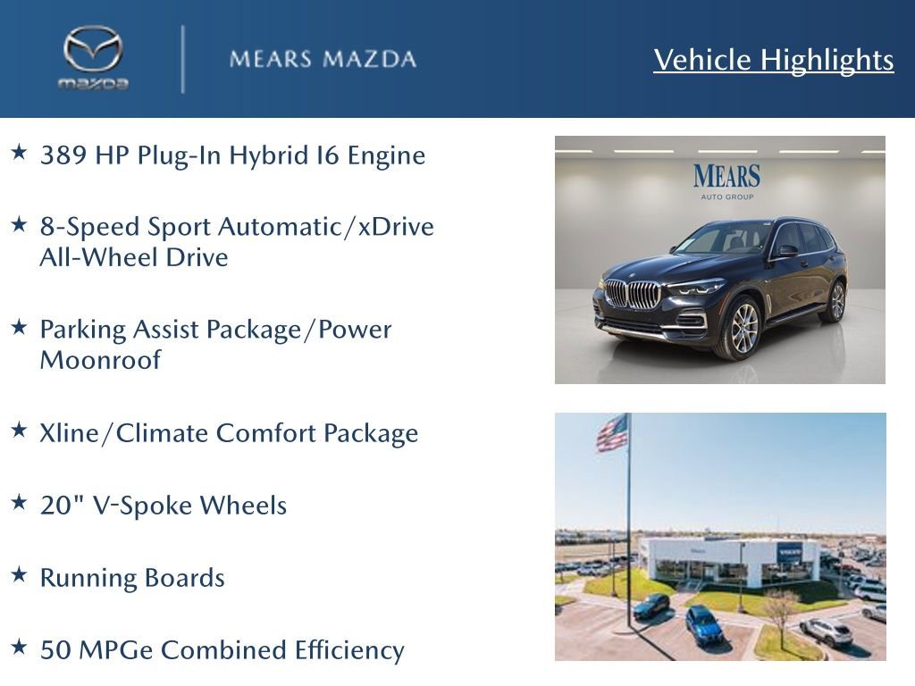 Used 2023 BMW X5 xDrive45e AWD/4WD image 2