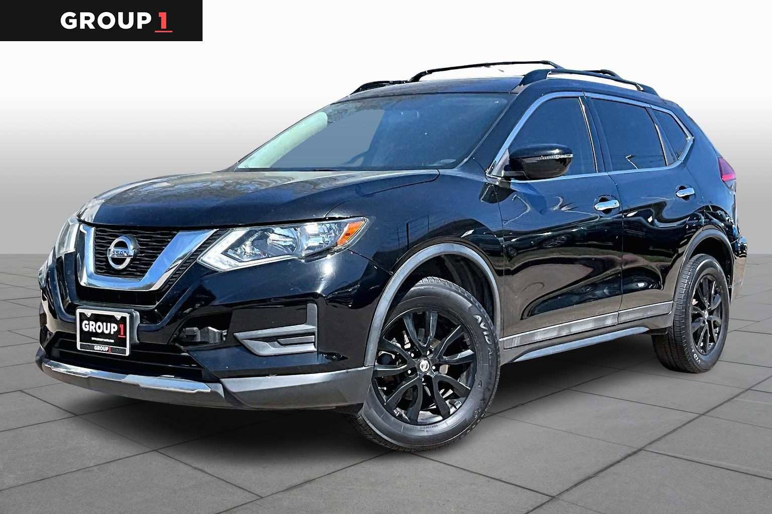 Used 2017 Nissan Rogue SV w/ Midnight Edition Package image 1