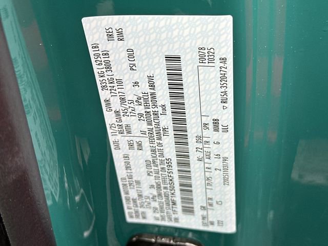 New 2025 Ford F150 XL w/ Equipment Group 103A High image 22