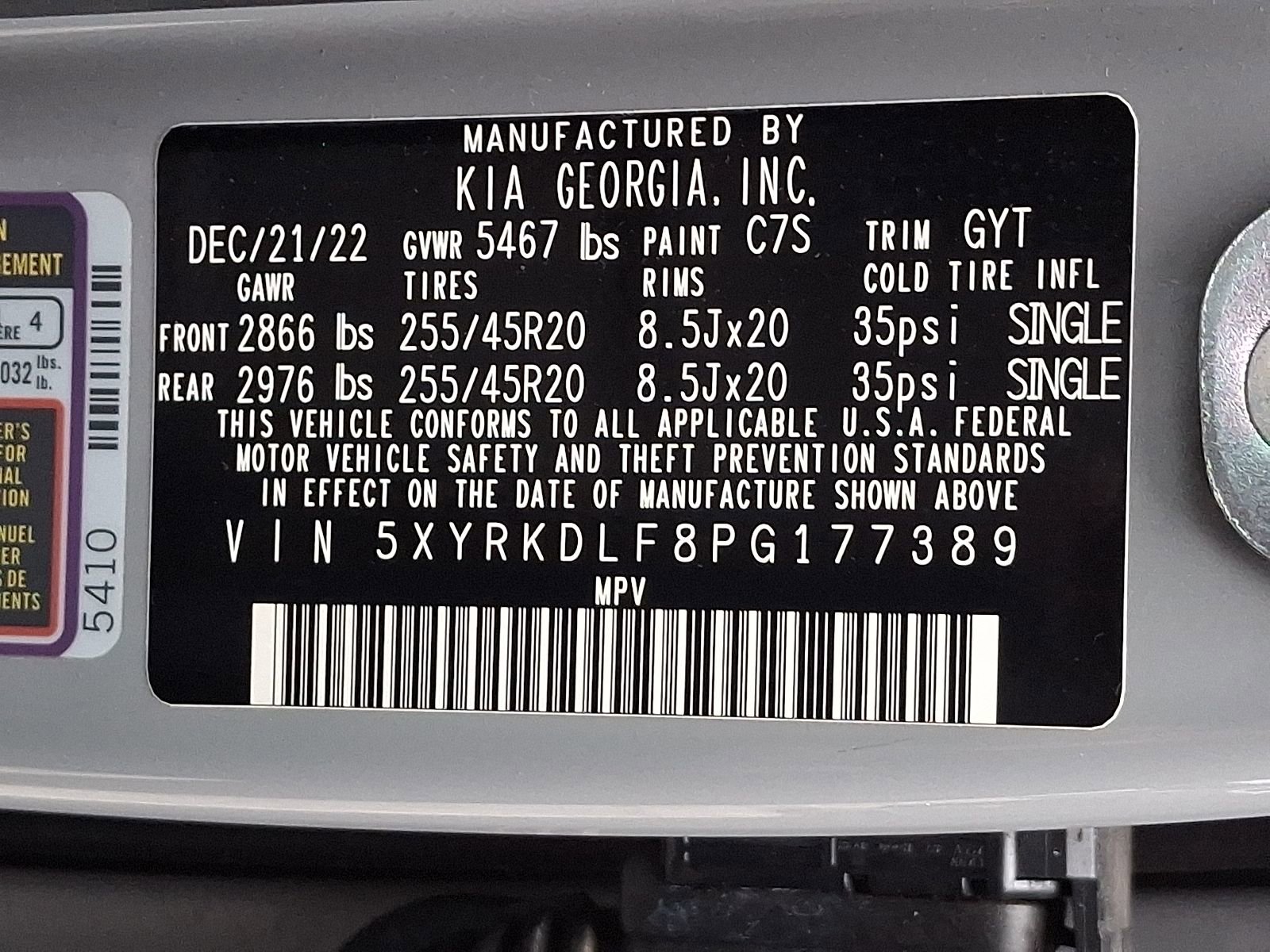 Used 2023 Kia Sorento SX image 28