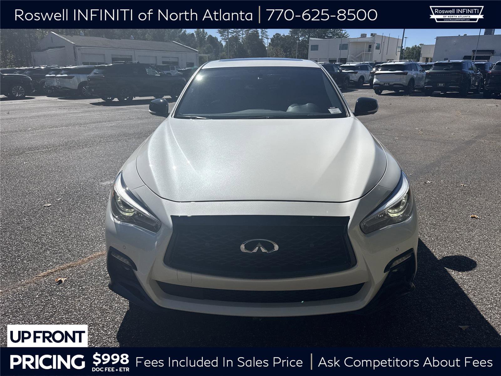 Certified 2024 INFINITI Q50 Red Sport 400 w/ All Weather Package