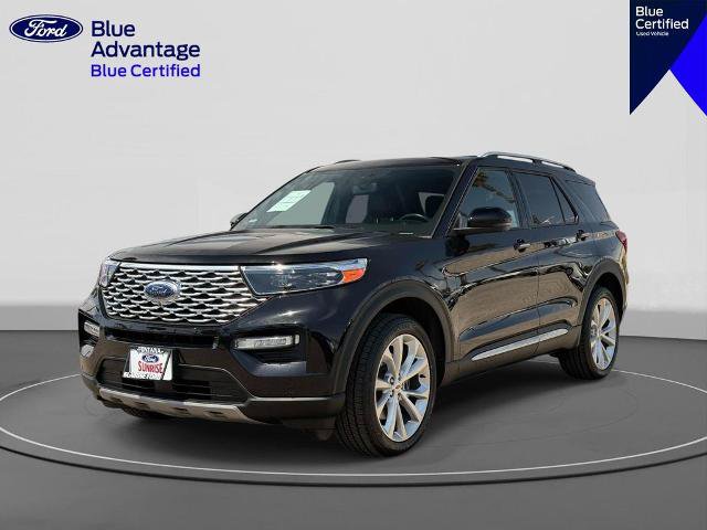 Certified 2022 Ford Explorer Platinum w/ Technology Package AWD/4WD image 1