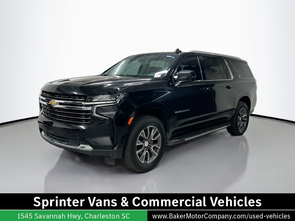 Used 2021 Chevrolet Suburban LT w/ Luxury Package RWD image 1