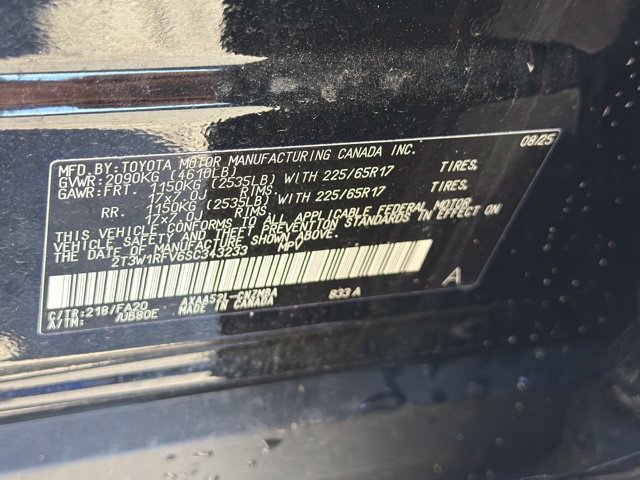 Used 2025 Toyota RAV4 XLE w/ Convenience Package FWD image 25