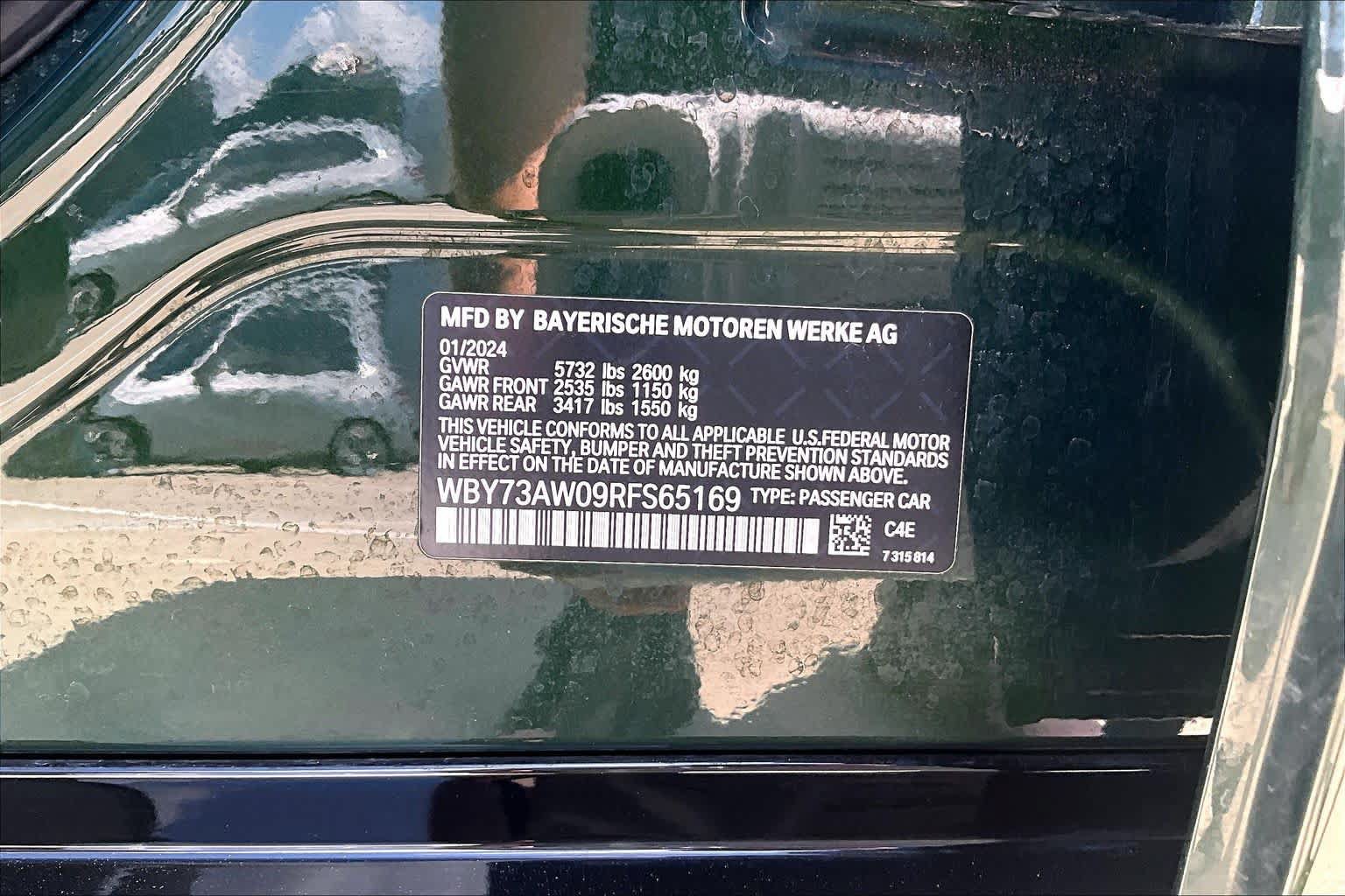 Used 2024 BMW i4 eDrive40 w/ M Sport Package RWD image 33