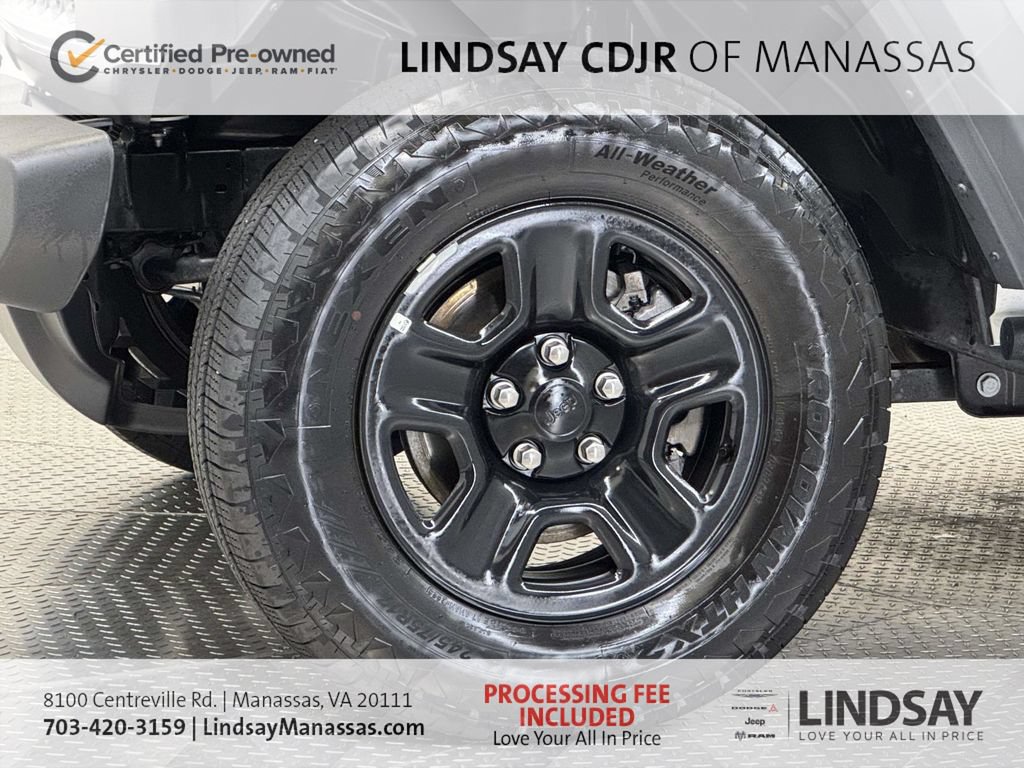 Certified 2025 Jeep Wrangler Sport AWD/4WD image 11