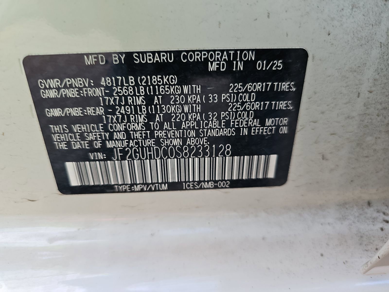 Used 2025 Subaru Crosstrek 2.0i Premium image 21