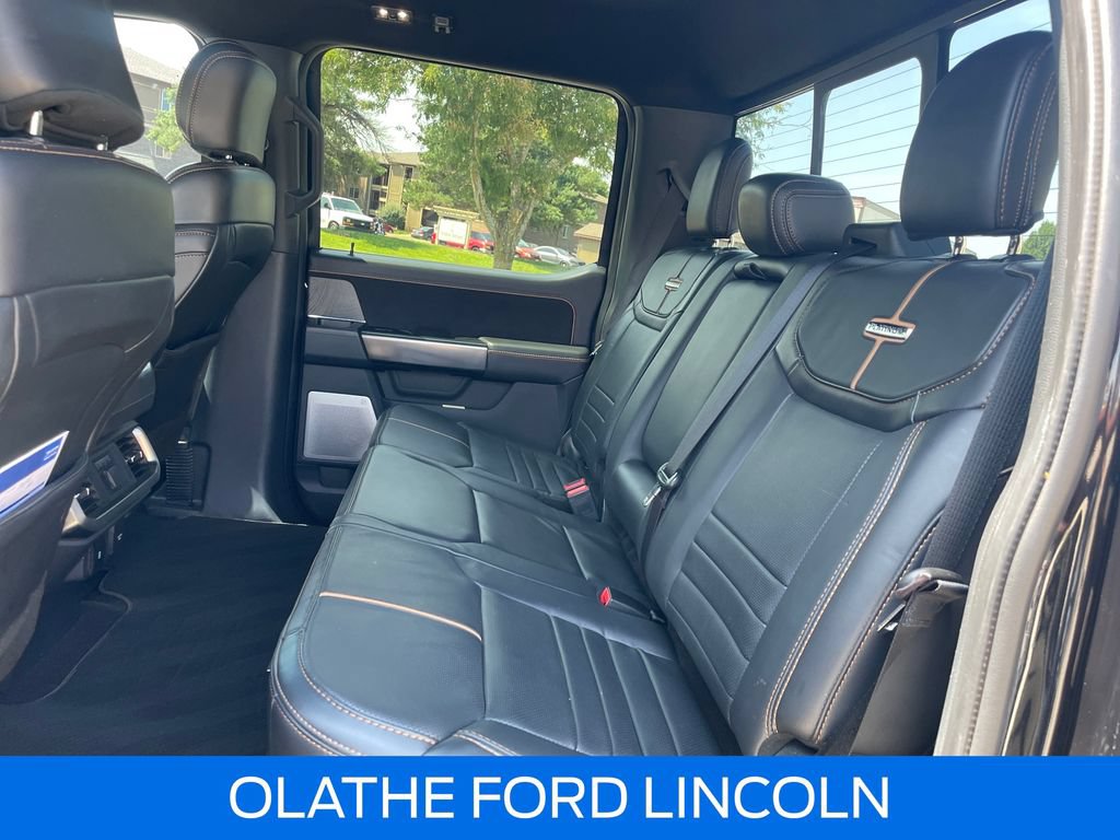Certified 2022 Ford F150 Platinum w/ Equipment Group 701A High AWD/4WD image 25
