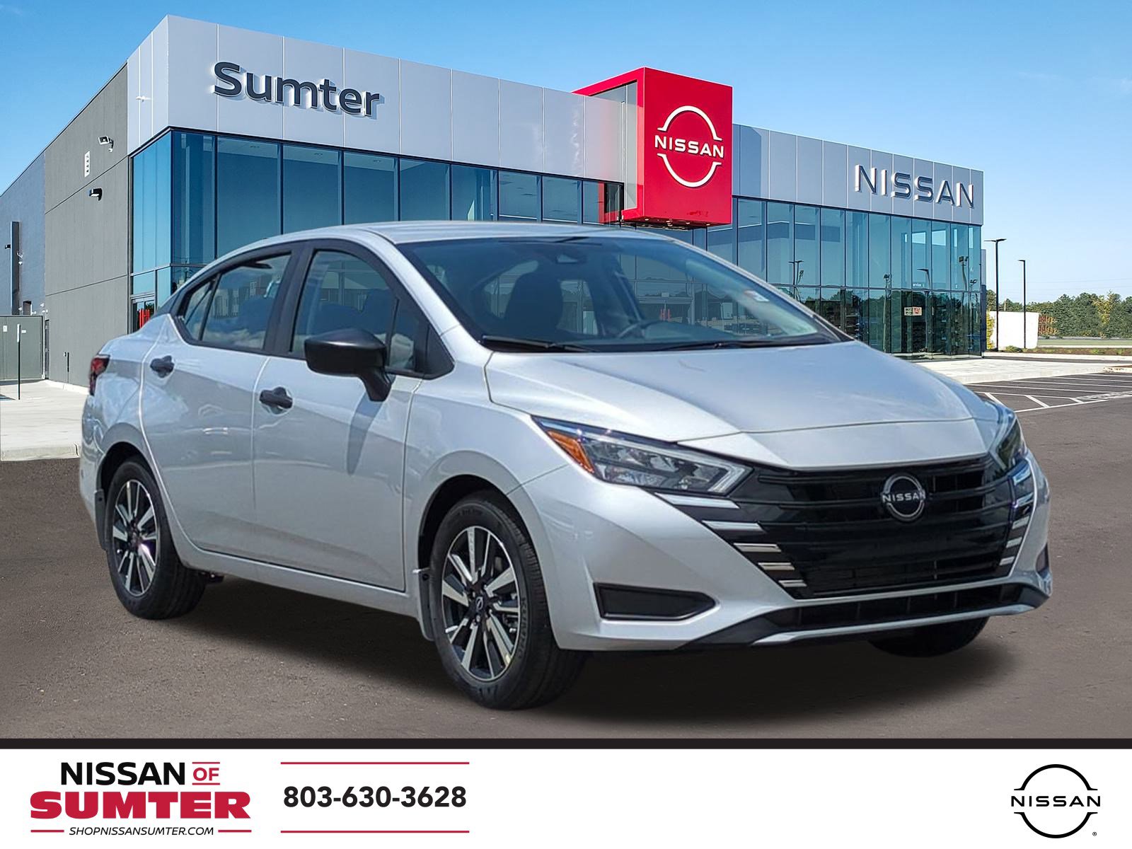 New 2025 Nissan Versa S w/ S Plus Package