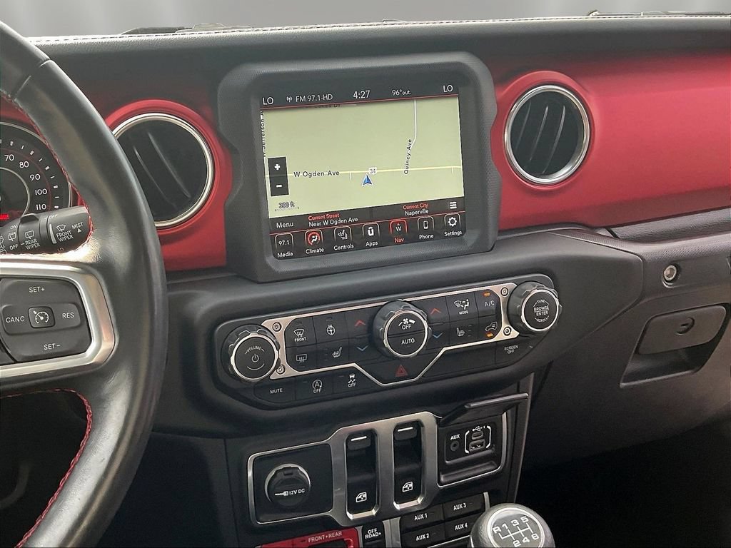 Used 2021 Jeep Wrangler Rubicon w/ Uconnect 4C Nav & Sound Group AWD/4WD image 9