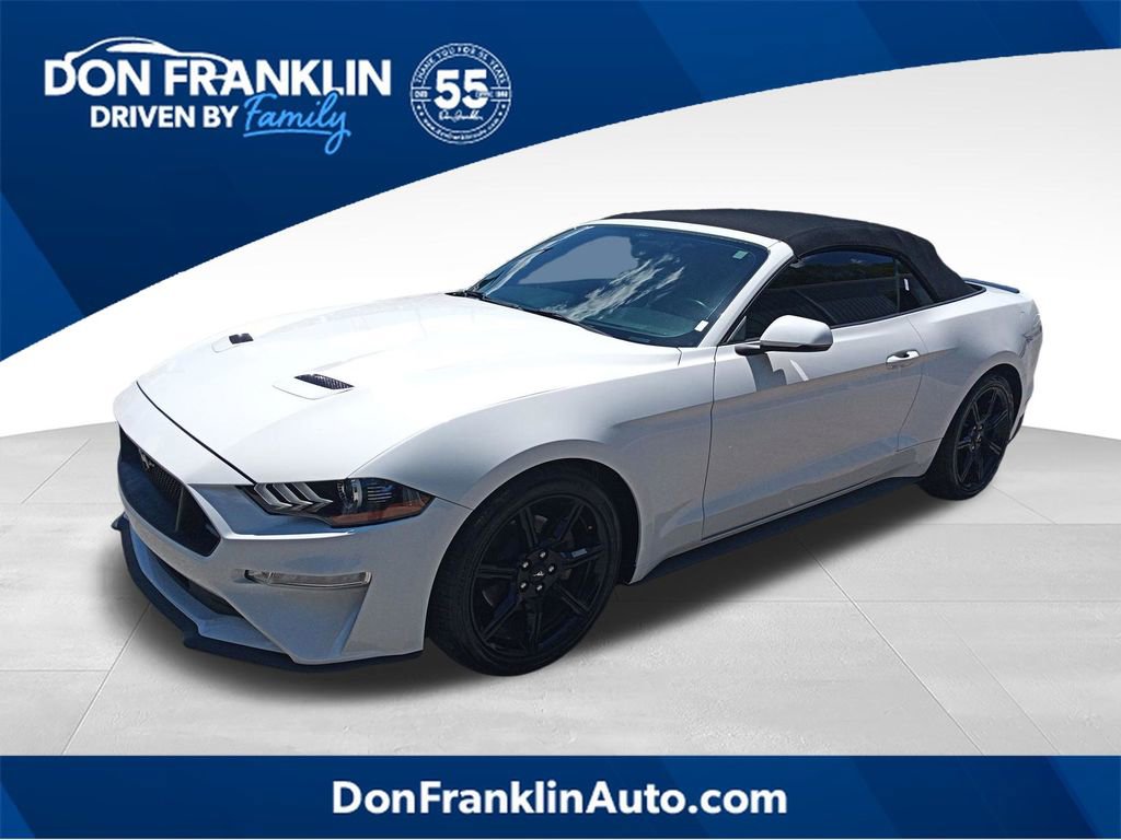 Used 2018 Ford Mustang Premium w/ Black Accent Package RWD 360° Tour