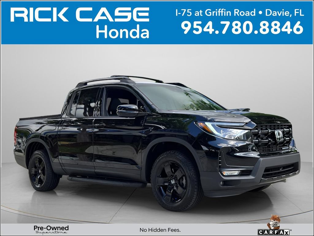 Certified 2025 Honda Ridgeline Black Edition