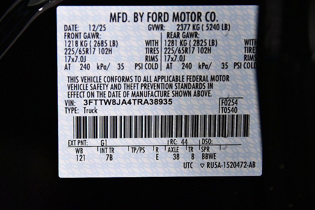 New 2026 Ford Maverick XLT AWD/4WD image 15