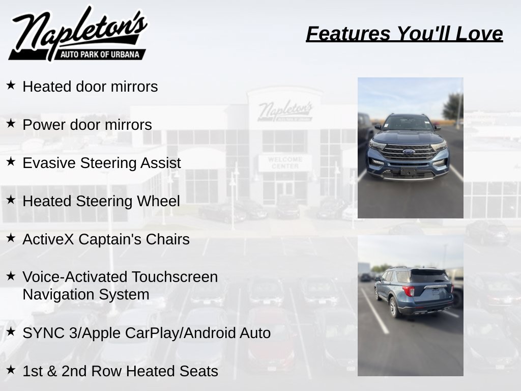 Used 2020 Ford Explorer XLT w/ Equipment Group 202A AWD/4WD image 9