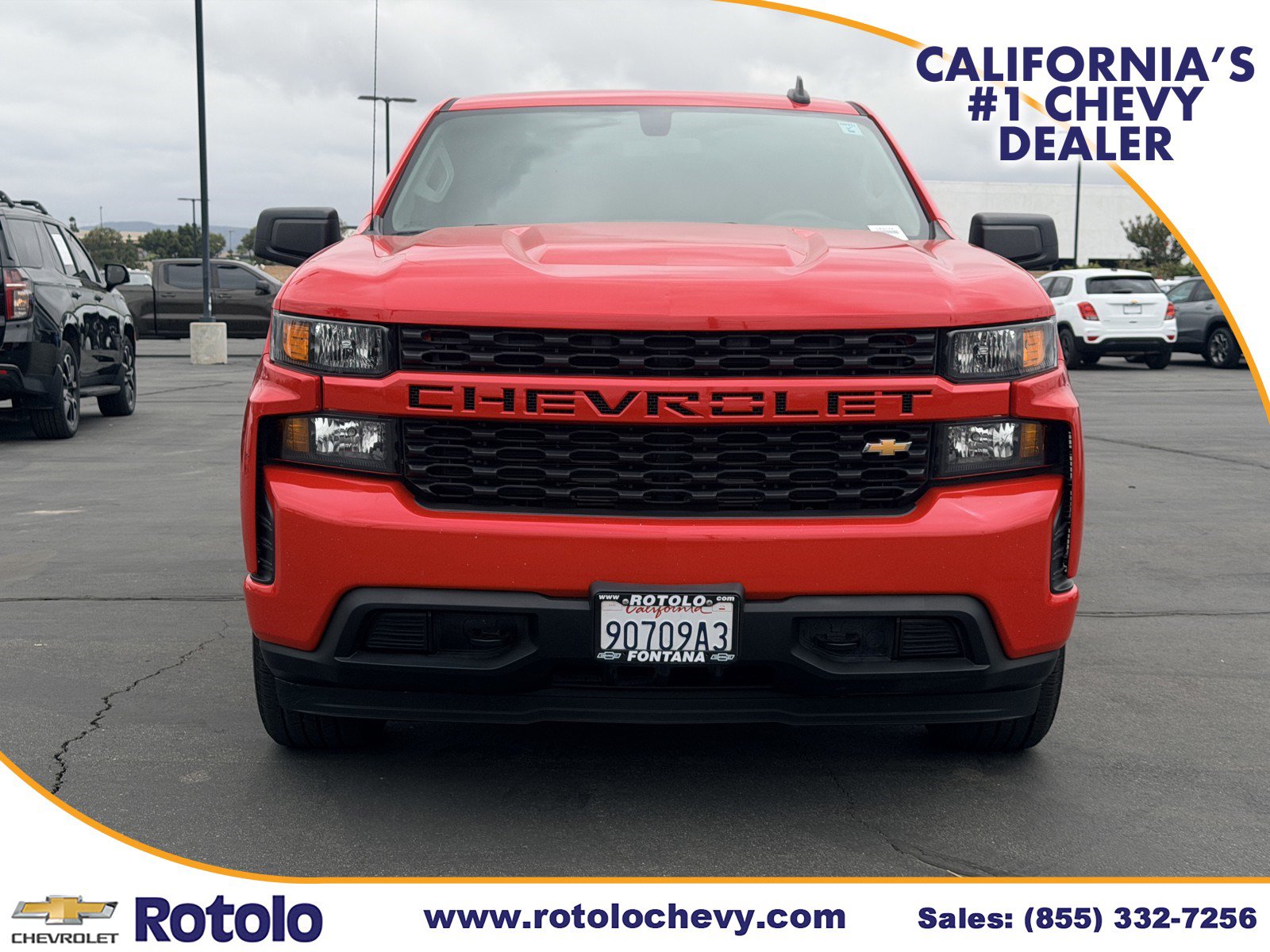 Used 2020 Chevrolet Silverado 1500 Custom w/ Custom Value Package RWD image 2