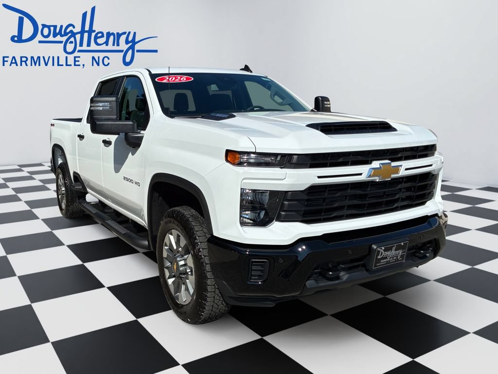 New 2026 Chevrolet Silverado 2500 Custom w/ Custom Value Package AWD/4WD image 7