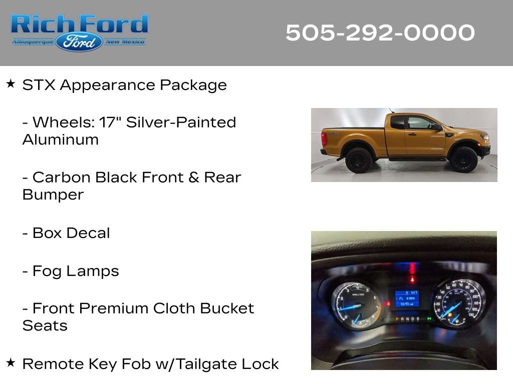 Used 2019 Ford Ranger XL w/ Equipment Group 101A Mid image 22