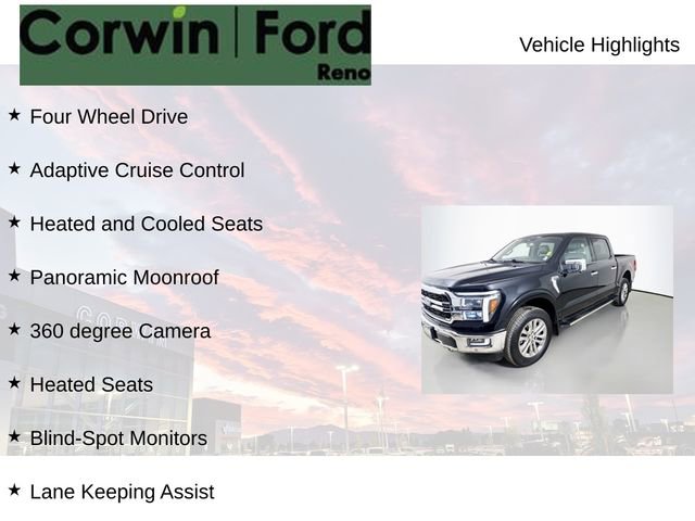 Certified 2024 Ford F150 Lariat w/ Equipment Group 502A High image 6