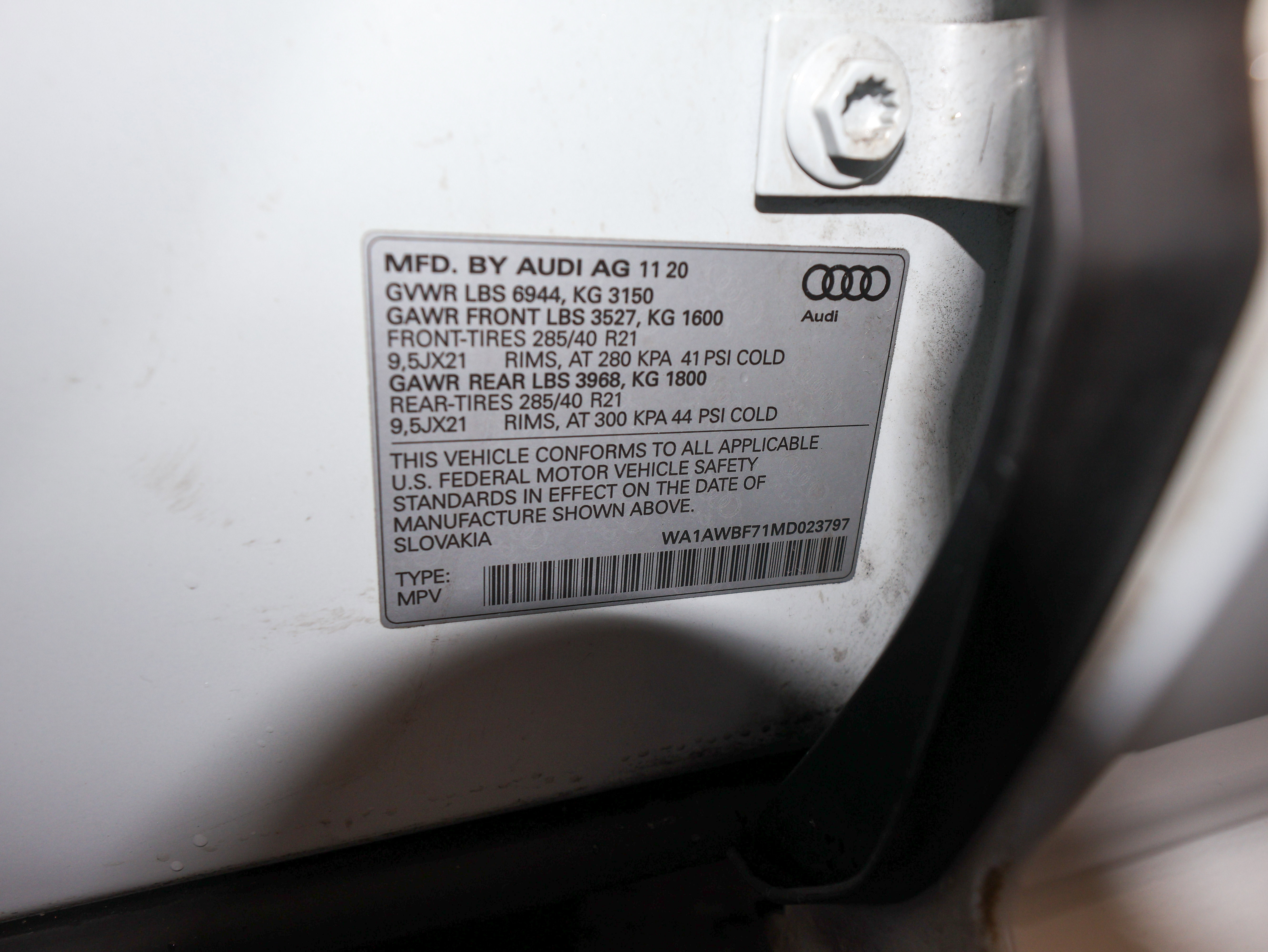 Used 2021 Audi SQ7 Premium Plus image 72