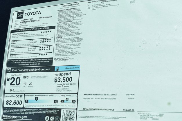 New 2025 Toyota Tundra 1794 Edition image 34