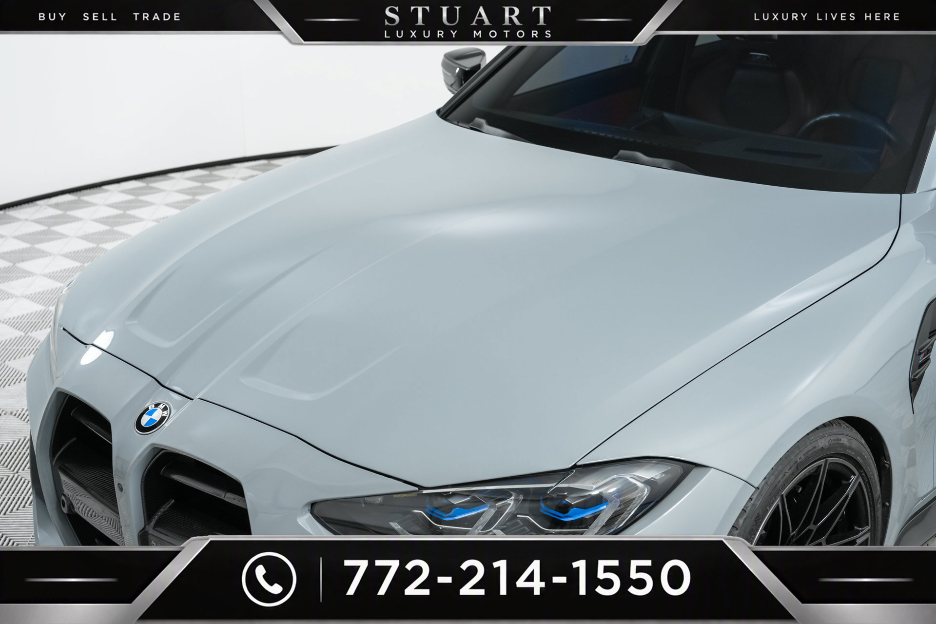 Used 2024 BMW M3 Competition w/ M Carbon Exterior Package AWD/4WD image 53