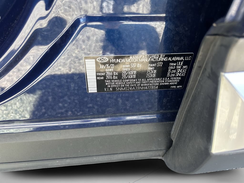 Used 2022 Hyundai Santa Fe SEL w/ Cargo Package FWD image 38