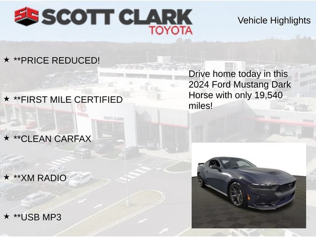 Used 2024 Ford Mustang Dark Horse RWD image 8