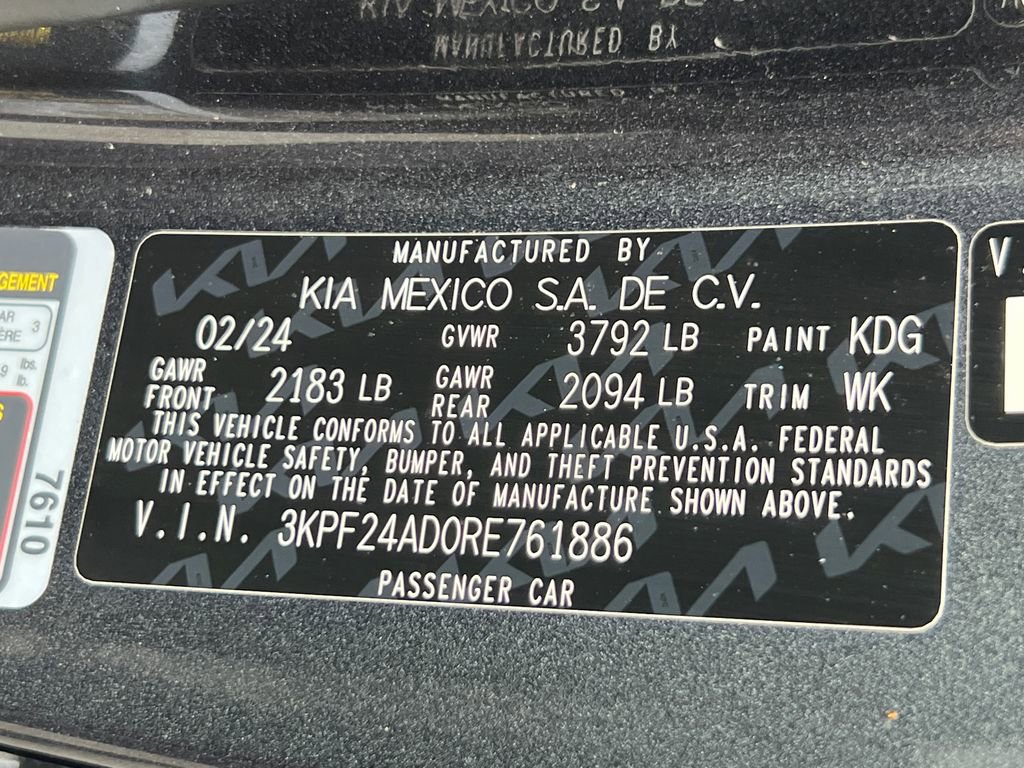 Used 2024 Kia Forte LXS image 31