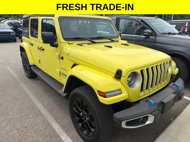 Used 2023 Jeep Wrangler Unlimited Sahara w/ Cold Weather Group AWD/4WD image 1