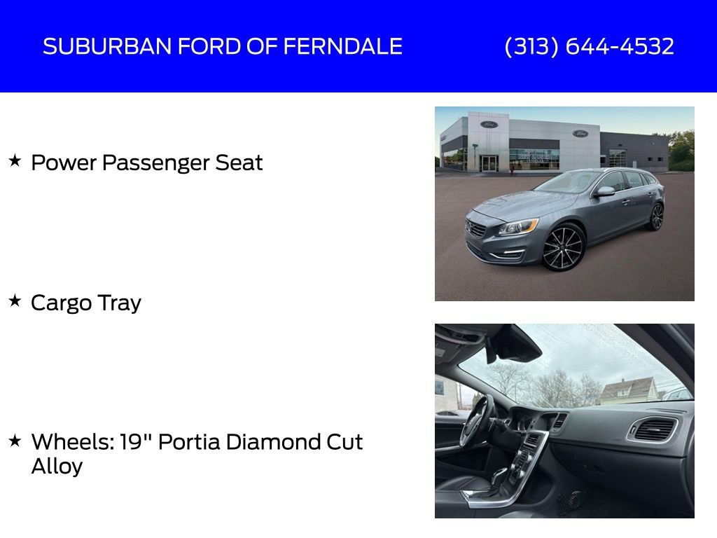 Used 2016 Volvo V60 T5 Platinum w/ 19" Sport Package image 20