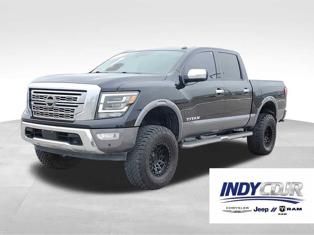 Used 2021 Nissan Titan Platinum Reserve w/ Moonroof Package 360° Tour