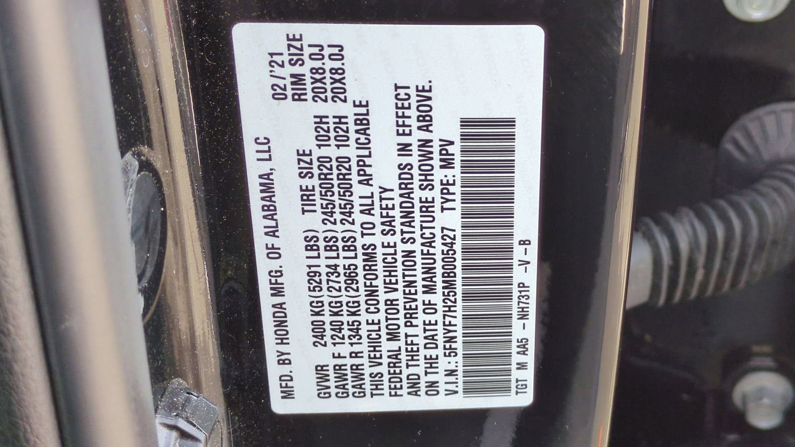 Used 2021 Honda Passport Sport image 36