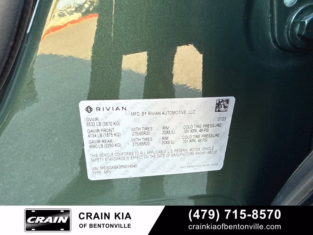 Used 2023 Rivian R1S Adventure Quad AWD/4WD image 25