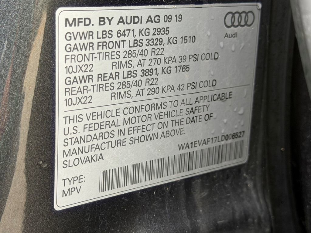 Used 2020 Audi Q8 Premium Plus AWD/4WD image 33