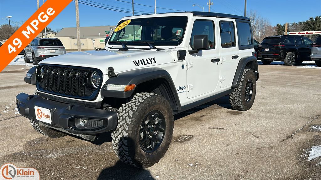Used 2025 Jeep Wrangler Unlimited Sport S 4xe image 3