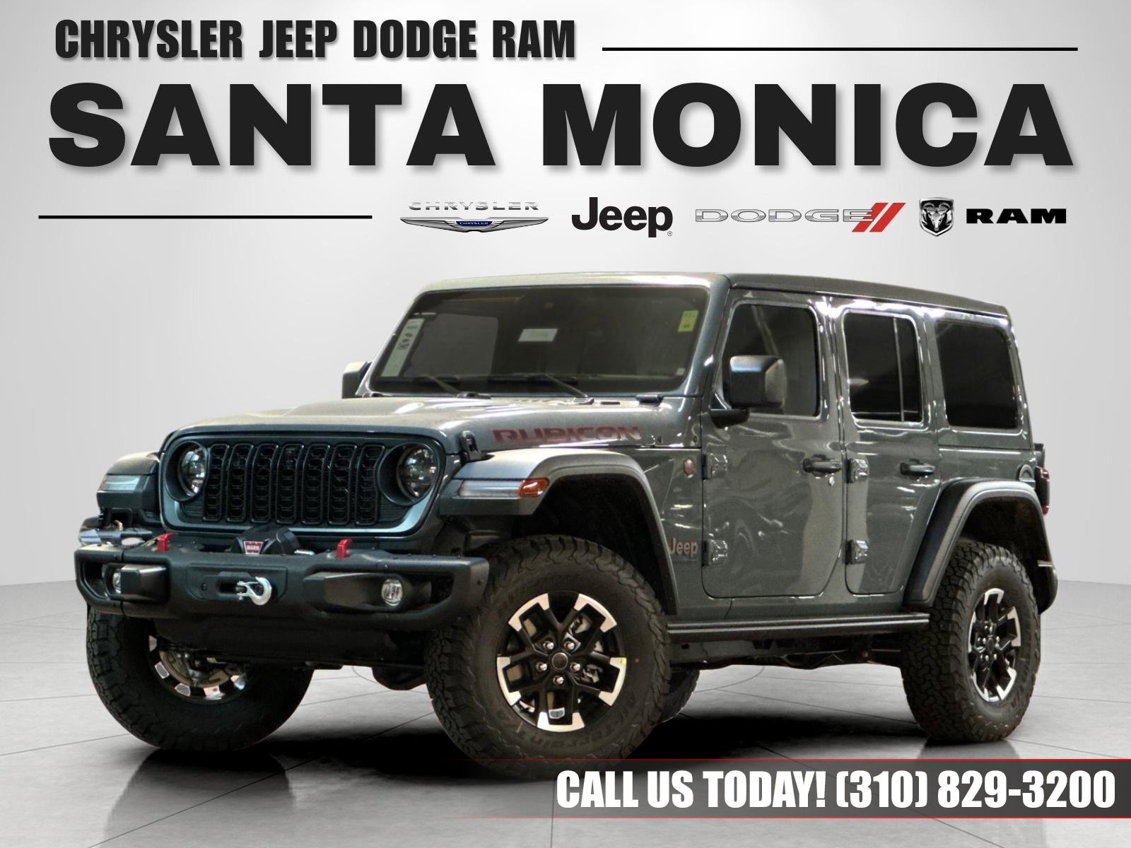 New 2025 Jeep Wrangler Unlimited Rubicon w/ Steel Bumper Group