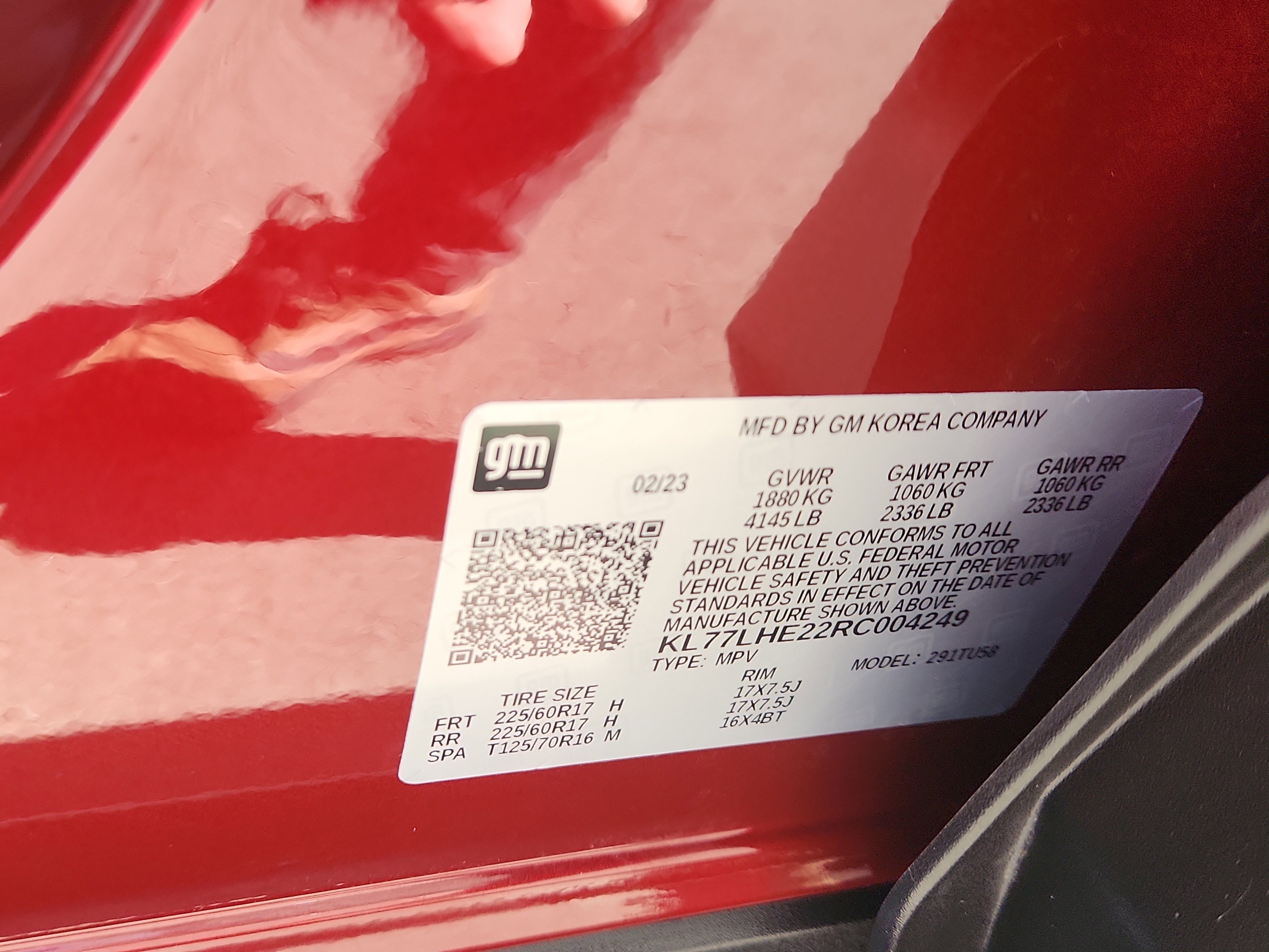 Used 2024 Chevrolet Trax LT w/ Sunroof Package image 18