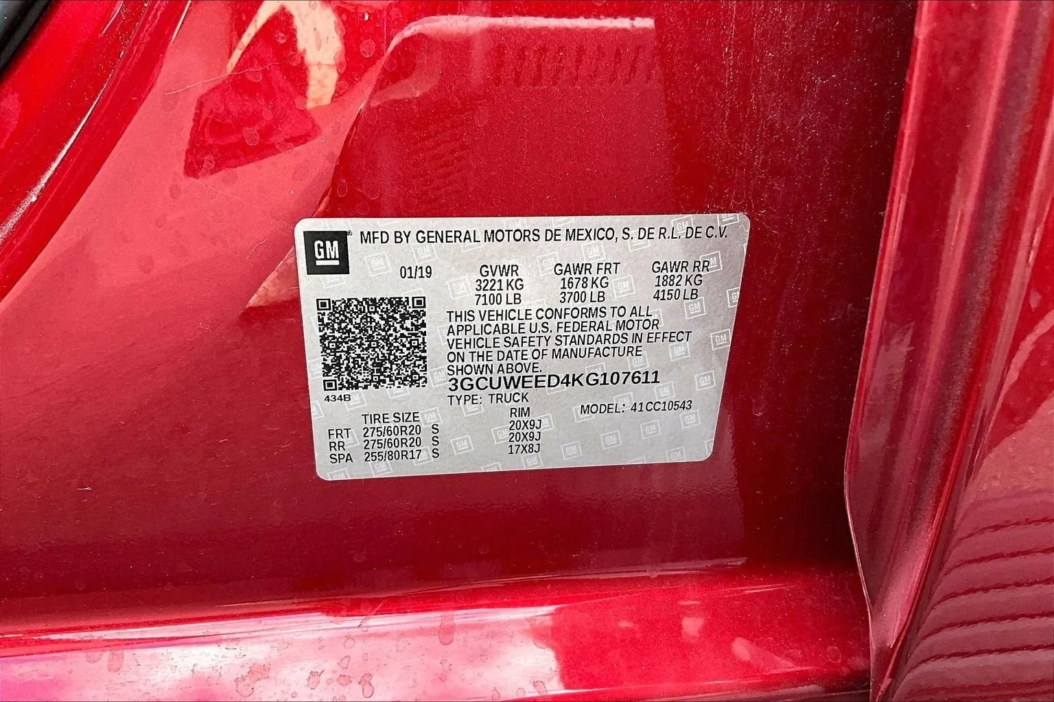 Used 2019 Chevrolet Silverado 1500 LTZ w/ LTZ Premium Package RWD image 3