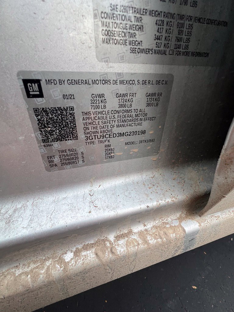 Used 2021 GMC Sierra 1500 Elevation AWD/4WD image 24