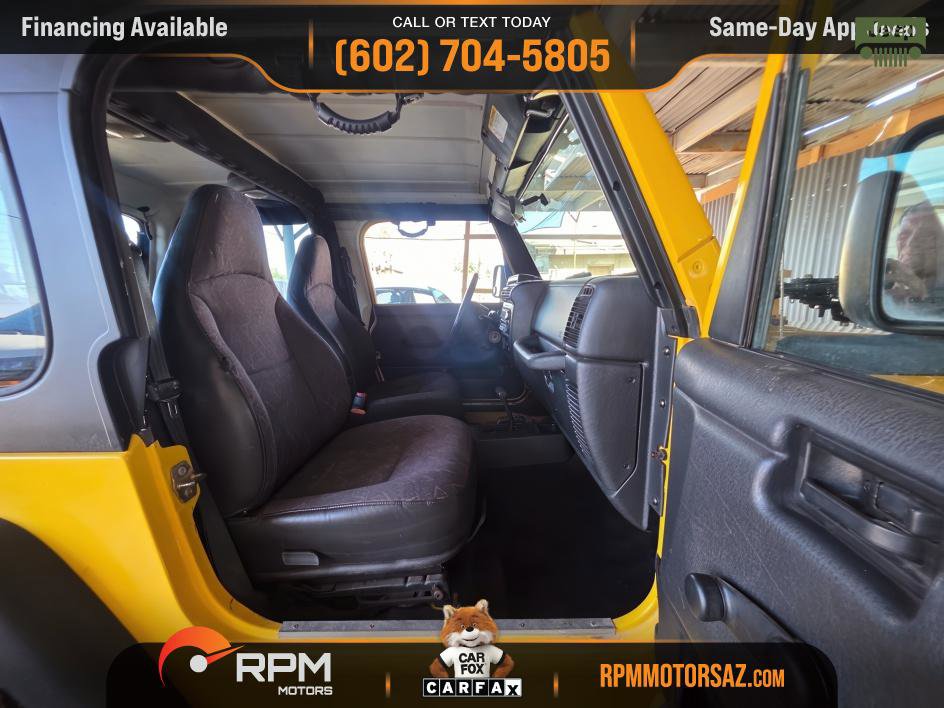 Used 2004 Jeep Wrangler X AWD/4WD image 11